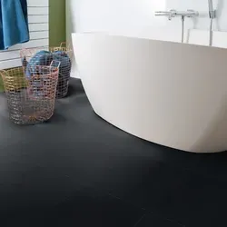 Gerflor Vinyl Fliese Design 0221 Black Tile 1m2 - Schwarz - PC Zubehör: Selbstklebende Vinyl Fliesen für schnelle und einfache Raumgestaltung ohne zusätzlichen Kleber. Ideal für alle Wohnbereiche und pflegeleicht.