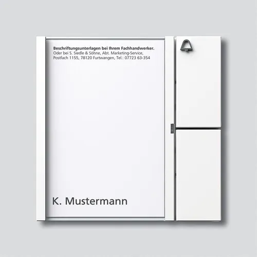 Siedle TM 612-1 W Tasten-Modul von Siedle