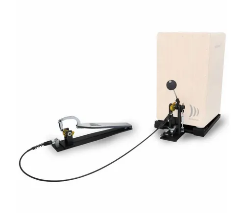 Schlagwerk CAP200 Cajon Pedal - Flexibles Fußpedal für Cajon - Innovatives Fußpedal für Cajon mit patentierter Technik für direktes Spielgefühl. Inklusive Bodenplatte und praktischer Transporttasche für sicheren Transport.