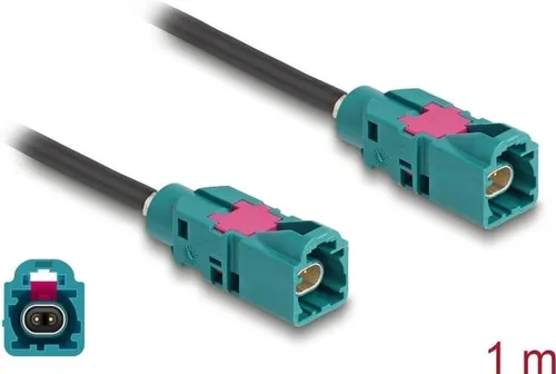 Delock HDMI-Kabel 1 m mit single Stecker - HDMI-Kabel & Videokabel, 1 m lang für eine stabile Verbindung zwischen Geräten, ideal für Heimkino und Gaming.
