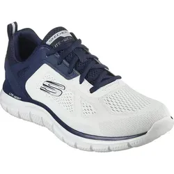 Skechers Sport Mens TRACK BROADER Sneakers Men 232698 OWNV - Größe 45 EU - Sneaker für Herren, ideal für Training und Freizeit, aus 100 % veganen Materialien mit gepolsterter Memory Foam-Innensohle für optimalen Komfort.