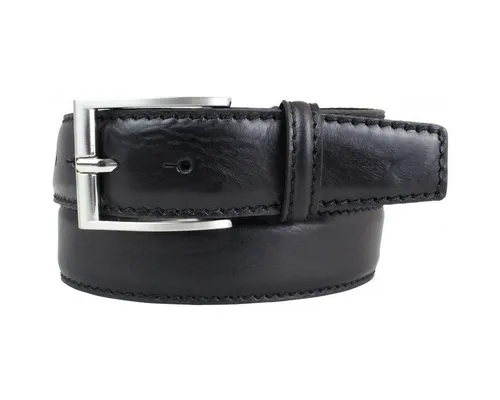 BELTINGER Ledergürtel Gürtel aus Vollrindleder mit Naht 4 cm - Ledergürtel für Damen Herren (1-St)