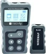 Techly I-CT-PRO-POECK PoE-RJ45-Tester - Professioneller PoE-RJ45-Tester für schnelle und präzise Netzwerküberprüfungen. Ideal für Techniker und Installateure, um die Netzwerkinfrastruktur effizient zu testen.