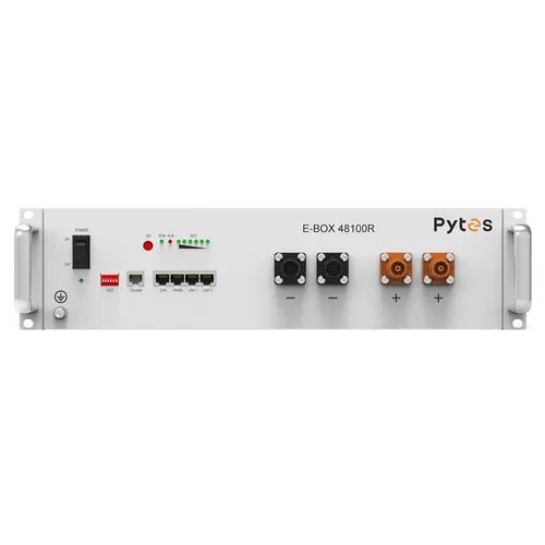 Pytes 'E-Box 48100R TE+' Powerstation - Hochleistungs-Powerstation mit 5,12 kWh Energie, ideal für Notstromversorgung und mobile Anwendungen. Hoher Wirkungsgrad von ≥95% und breiter Temperaturbereich von -10°C bis +50°C.