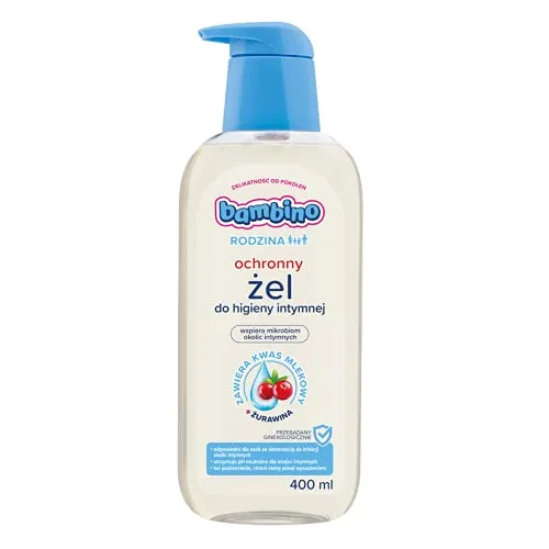 Bambino RODZINA Schutzgel Intimhygiene Hyperfein mit Kranberwein 400ml