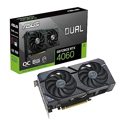 ASUS Dual GeForce RTX 4060 OC Edition 8GB GDDR6