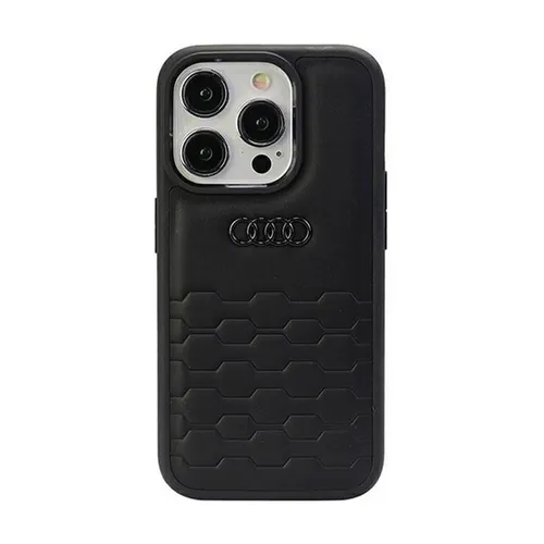 Audi GT Kunstleder Case für iPhone 15 Pro Max – Elegantes Design - Taschen & Schutzhüllen, hochwertige Aufprallschutzhülle aus Kunstleder für stilvollen Schutz und perfekten Halt.