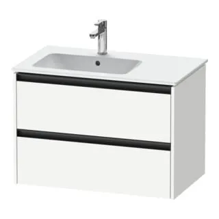 Duravit Ketho.2 Waschtischunterbau 2 Schubkästen 810x549mm