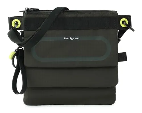 Hedgren Umhängetasche Uni aus Polyurethan - Robuste Umhängetasche mit RFID-Schutz für Ihre sensiblen Daten. Ideal für urbane Abenteuer, erhältlich in verschiedenen Größen und mit verstellbarem Riemen für vielfältige Tragemöglichkeiten.
