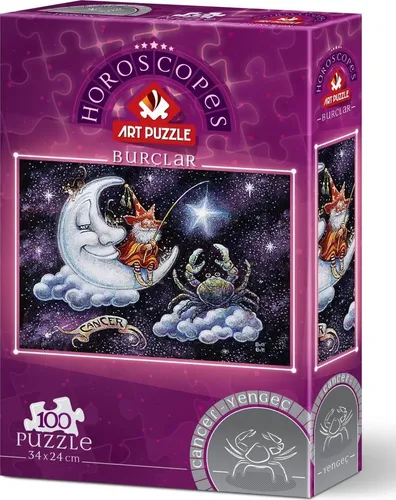 ART PUZZLE Puzzle Tierkreiszeichen: Krebs 100 Teile