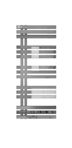 MERT Design Badheizkörper ELEN 500 x 1200 mm – Chrom, flexibel anpassbar - Eleganter Badheizkörper