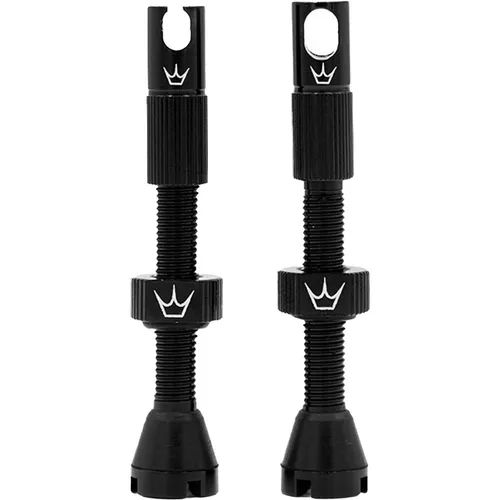 Peaty's Chris King Edition MK2 Tubeless Ventil 2er-Set SV 80 mm - Fahrradschläuche, hochwertiges 2er-Set mit 80 mm Höhe für optimalen Luftdruck, ideal für Tubeless-Reifen und maximale Performance.