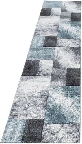 Novel Läufer Hawaii 1710, Blau, Karo Design von Ayyildiz Hali