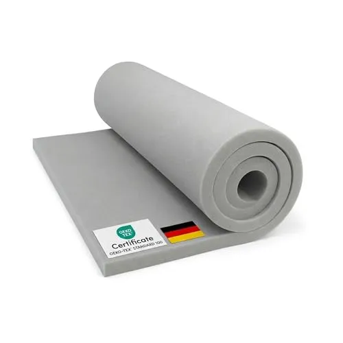 FORTIS POLSTER Schaumstoff RG25/44 120 x 200 cm, 0,5cm