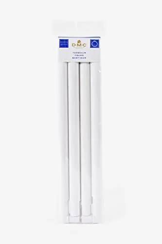 DMC - Weißer quadratischer Stickrahmen