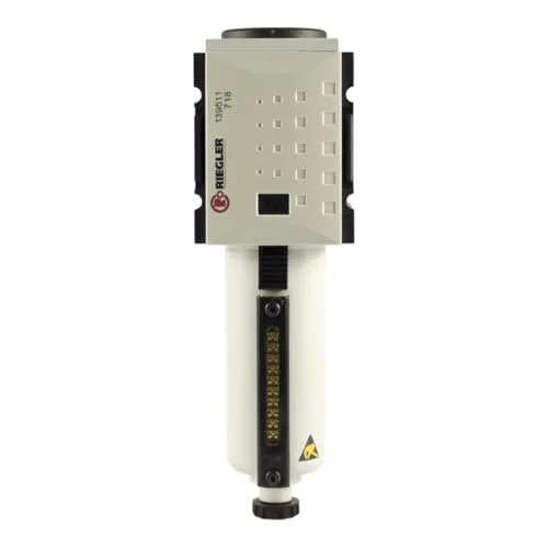 Mikrofilter »FUTURA« – Hochleistungsfilter für Druckluft - Druckluftzubehör mit modernem Design, entfernt Verunreinigungen bis zu 0,01 μm und sorgt für höchste Reinheit der Druckluft. Ideal für industrielle Anwendungen.