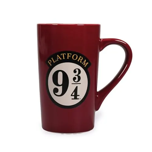 Half Moon Bay Harry Potter Latte-Macchiato Tasse 9 3/4 in rot von Half Moon Bay
