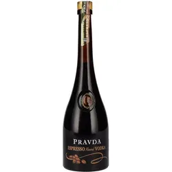 Pravda ESPRESSO Flavored Vodka 37,5% Vol. 0,7l