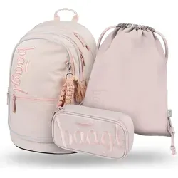 Baagl Schulrucksack Set 3-teilig für Jungen und Mädchen