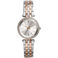 Michael Kors Damenuhr MK3298 - Elegante Armbanduhr - Armbanduhren für Damen, stilvolle Edelstahl-Armbanduhr mit klassischem Design, wasserdicht bis 50 m und in Originalverpackung.