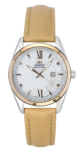 Orient Stretto Solar Dress Edelstahl Weiß Zifferblatt RA-WG0604S 50M Herrenuhr