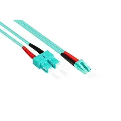 Good Connections® LWL Duplex OM3 Patchkabel 20m - Hochwertiges 20m Patchkabel LWL Duplex OM3 (Multimode, 50/125), mit austauschbarer Polarität und LSZH-Mantel für sichere Verlegung in Netzwerken.