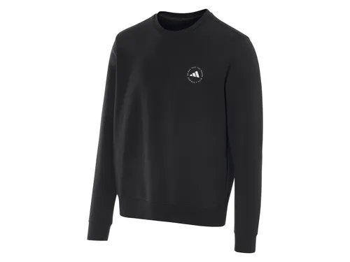 adidas Herren Sweatshirt Core Crew (Schwarz, S) - Stylisches Sweatshirt für Herren, bietet ein kuscheliges Tragegefühl und festen Sitz durch die Bündchen; perfekt für kühle Tage und vielseitig kombinierbar.