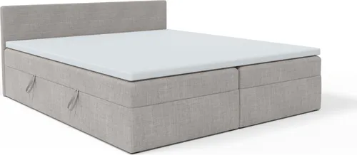 Fedve Boxbett Hellgrau 140x200 cm
