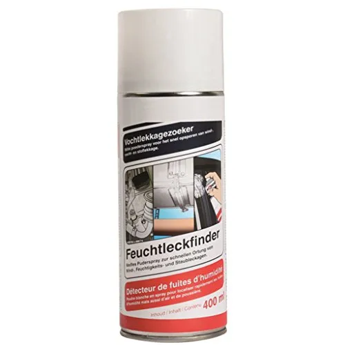 Förch Feuchtleckfinder 400ml - Puderspray zur Leckortung - Füllstoffe, Klebstoffe & Dichtstoffe - Schnelle und präzise Ortung von Wind-, Feuchtigkeits- und Staubleckagen, ideal für Karosserie und Motoranwendungen.