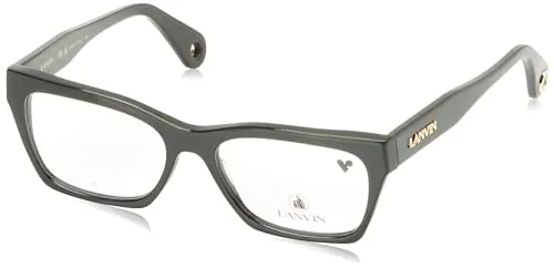 Lanvin LNV2644 001 Black Eyewear Woman Acetato, Square, 54