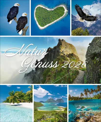 NaturGenuss 2026 - Wandkalender - Hobby, Freizeit, Natur - Erlebe die Schönheit der Natur mit kunstvollen Collagen, hervorragender Druckqualität und FSC-zertifiziertem Papier. Ideal für jedes Zimmer!