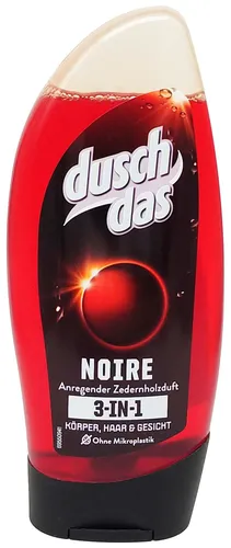 duschdas Duschgel und Shampoo Noire U096066 , 250 ml - Flasche