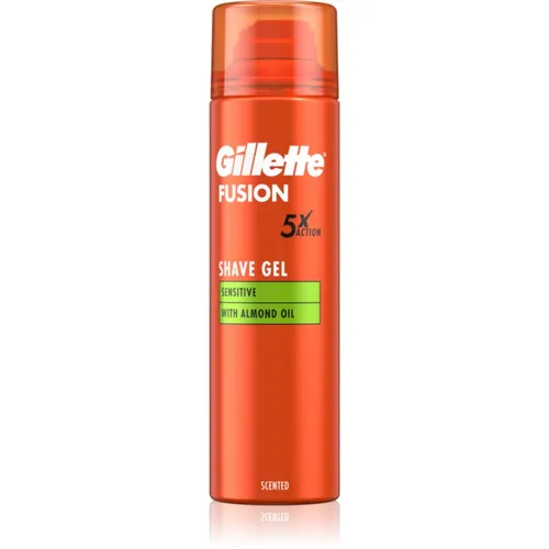 Gillette Fusion5 Sensitive Rasiergel für empfindliche Haut 200 ml