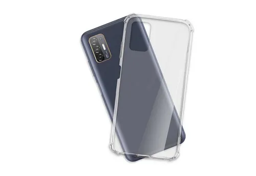 mtb more energy Smartphone-Hülle Clear Armor Case für HTC Desire 21 Pro, Transparente TPU Schutzhülle Case Backcover mit Anti-Shock Verstärkung