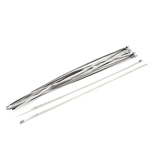 Kabelbinder Silber von Uxcell