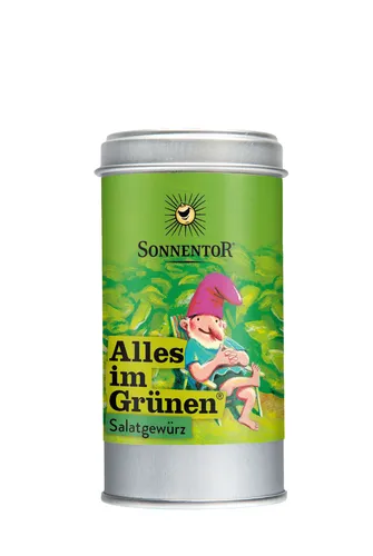 Alles im Grünen Salatgewürz bio Gewürzstreudosen 15g