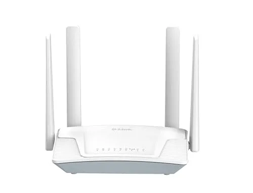 D-Link G403C/E 4G LTE Router - Router für drahtloses 4G LTE mit bis zu 300 Mbit/s, ideal für stabile Internetverbindungen ohne Festnetzanschluss. Kompaktes Design und fortschrittliche Sicherheitsalgorithmen sorgen für ein sicheres Surferlebnis.