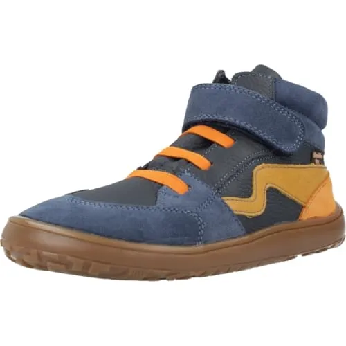 Froddo Barefoot Tex Go Blue/Denim EU 32 - Trendige Ankle Boots für Kinder - Sneaker mit wasserdichtem Naturleder, angenehmem Barfußgefühl und flexibler Laufsohle. Ideal für stilvolle Kids, die Komfort und Eleganz schätzen.