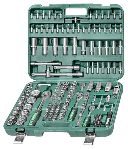 Brüder Mannesmann Steckschlüsselsatz 179-tlg. – Hochwertiges Profi-Set