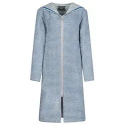 Cawö Damenbademantel Kurzmantel mit Kapuze 6222 - Bademantel aus 100% Baumwolle, leicht und angenehm zu tragen, ideal für entspannte Stunden zu Hause.