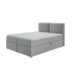 S-STYLE MÖBEL Vortex Boxspringbett 160x200 - Modernes Boxspringbett mit abnehmbarem Topper und praktischen Bettkästen, ideal für maximalen Komfort und Stauraum in Ihrem Schlafzimmer.