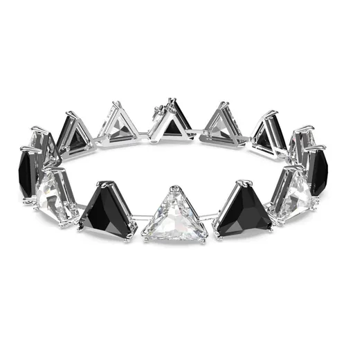 Swarovski Damen Armband Ortyx mit Dreieckschliff - Elegantes Armband aus Silber mit schimmernden Kristallen im einzigartigen Dreieckschliff, perfekt für besondere Anlässe und als stilvolles Accessoire.