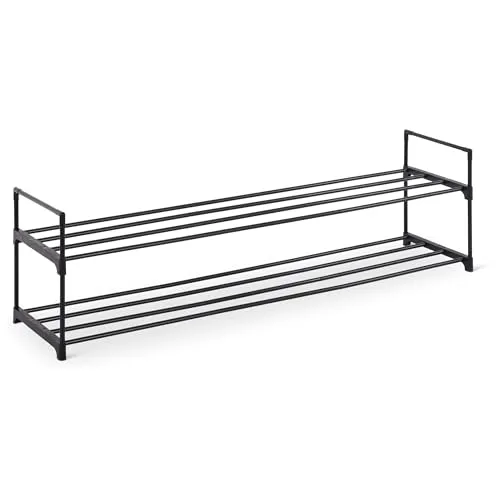 Raburg Schuhregal Easy-Shoe mit 2 Ebenen - Praktischer Schuhständer für bis zu 12 Paar Schuhe. Kompaktes Design, stabil aus Metall und leicht zu montieren. Ideal für Flur, Wohnzimmer oder Schlafzimmer.