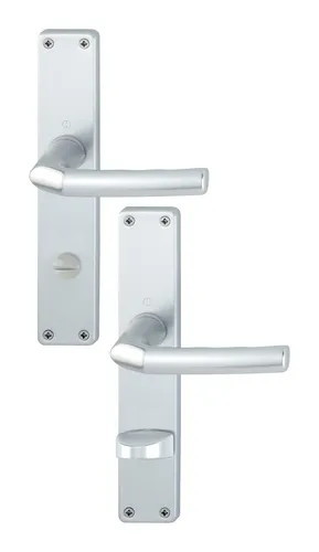 Hoppe Garnitur mit Schild 1117 / 202SP Garnitur F1 8 8 SK / OL-78 37-42 - 2534014