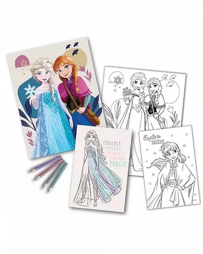 Zestaw do kolorowania Bumper Kraina Lodu Frozen FR50023 Kids Euros 8435507873055