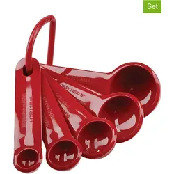 KitchenAid 5er-Set: Messlöffel in Rot in rot von KitchenAid