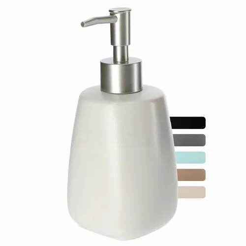 Seifen- & Lotionsspender Beige von KADAX