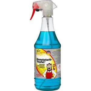 Tuga-Chemie Kunststoffreiniger Kunststoff-Teufel, für Tischoberflächen und Böden, Spray 1 Liter