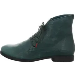 Think! Stiefelette Nappaleder Schnürstiefelette - Wanderschuhe aus mindestens 50 % chromfrei gegerbtem Leder, bieten außergewöhnlichen Komfort und zeitloses Design für stilvolle Abenteuer.