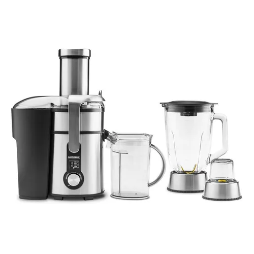 GASTROBACK 40153 Design Multijuicer Digital Pro - 1300 Watt, multifunktional für frische Säfte, Smoothies und Pesto, ideal für gesundheitsbewusste Küchen